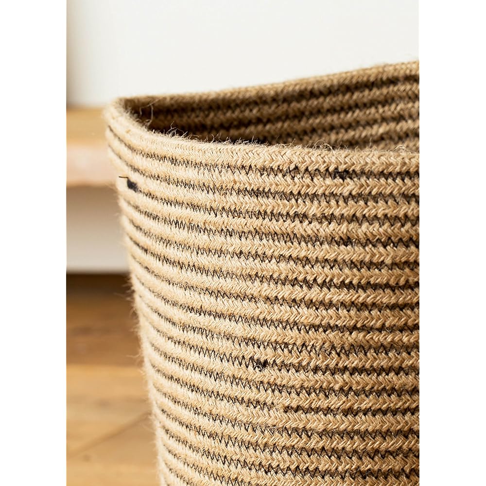 HitoHana Sansevieria No. 8 Toranoo Rib Basket Natural