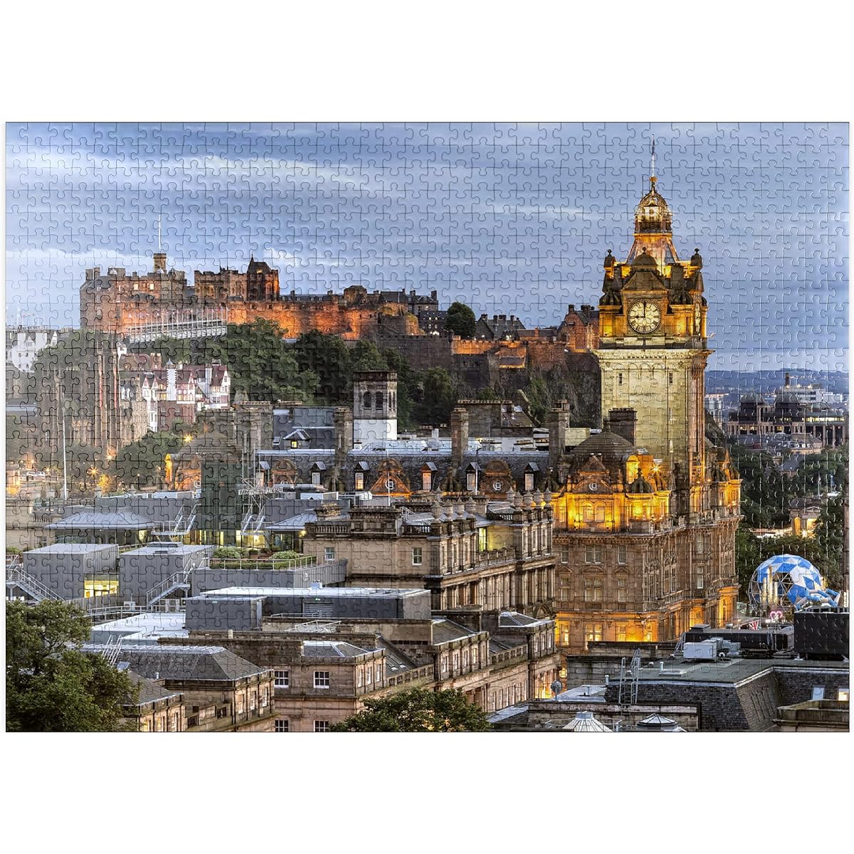 Edinburgh Scotland - Premium 1000 Piece Jigsaw Puzzle - Made in the USA