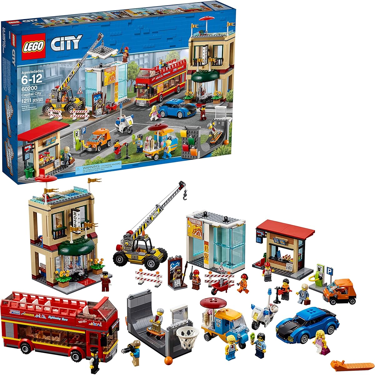 LEGO City Center 60200 Building Kit (1,211 pieces)