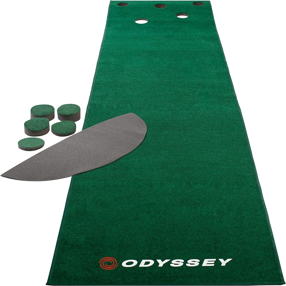 Callaway Odyssey Golf Practice Mat Putter Mat Slanted Large 365 x 91cm