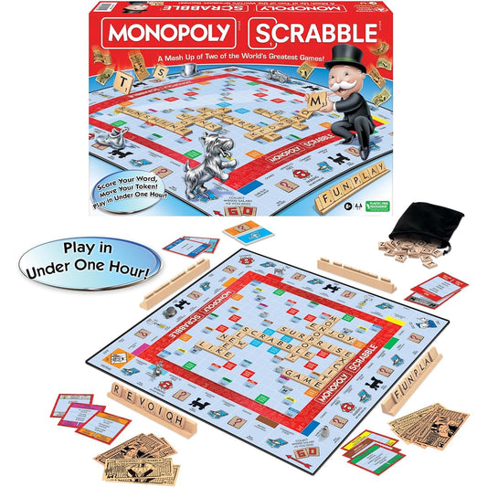 Monopoly Scrabble A Mash Up Of Two Of The World's Greatest Games