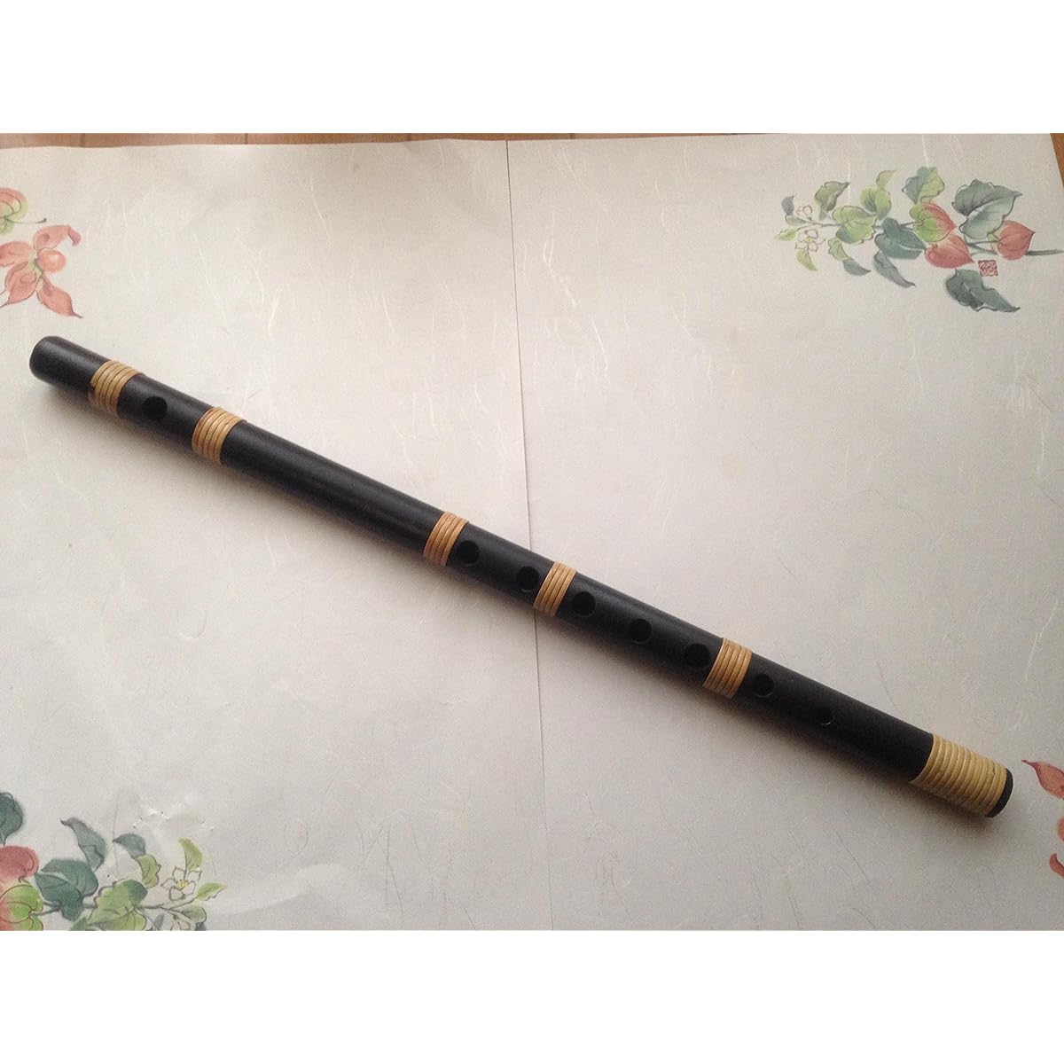 Made of steel, authentic ancient weapons, iron flute, seven-hole shinobue, no strings, musical instruments can be played.