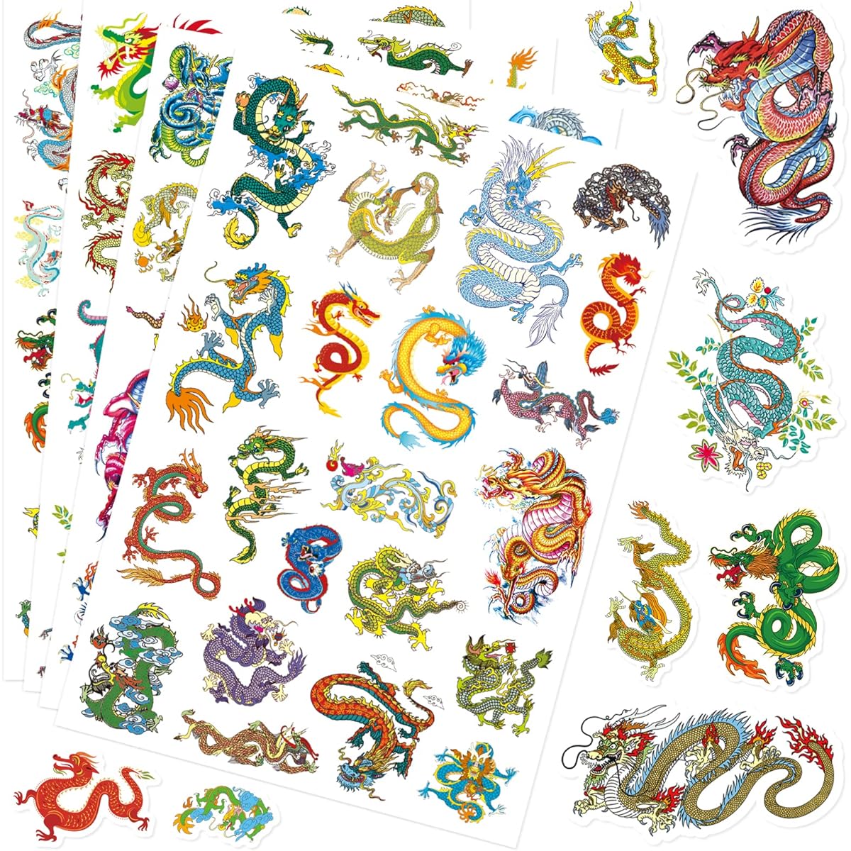 Dragon theme sticker.