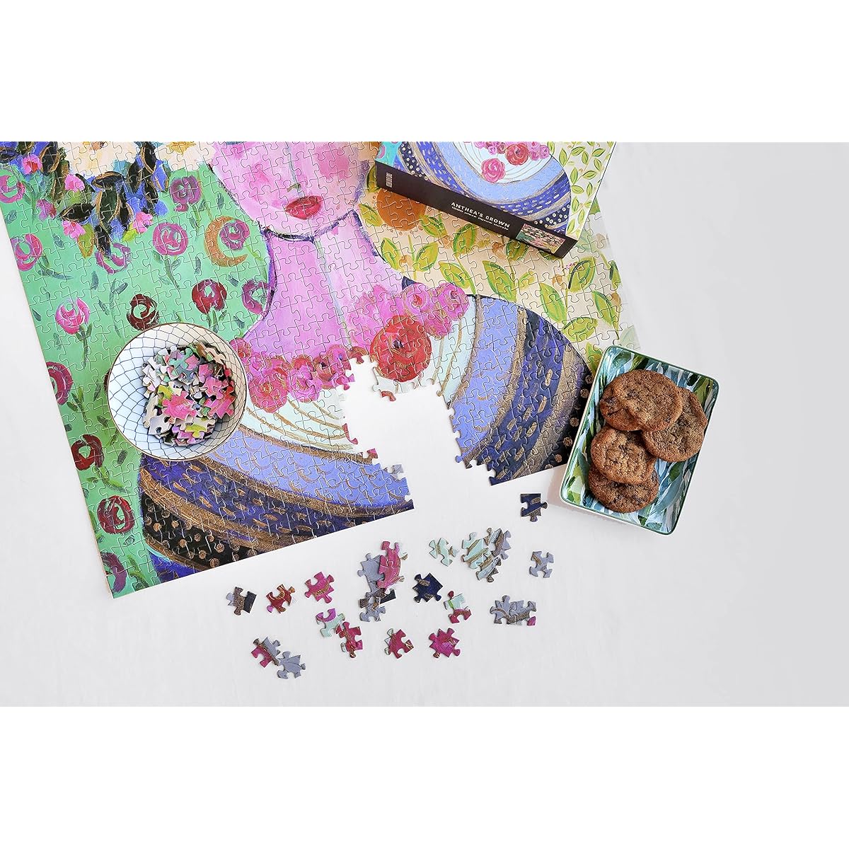 Anthea's Crown: Premium 1000 Piece Jigsaw Puzzle by Two Bird Press Carrie Schmitt