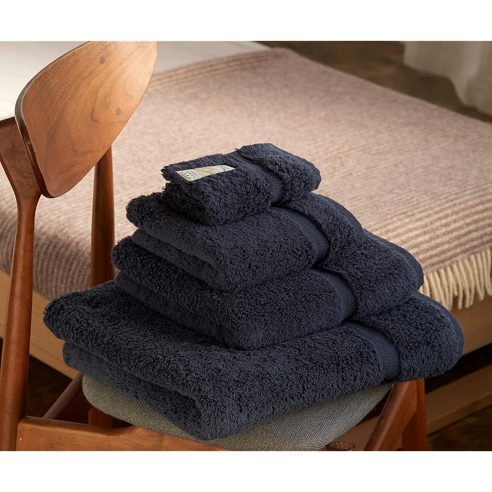 TRUE TOWEL classic HOTEL Grand Bath Towel Luxury Imabari Towel (Navy)