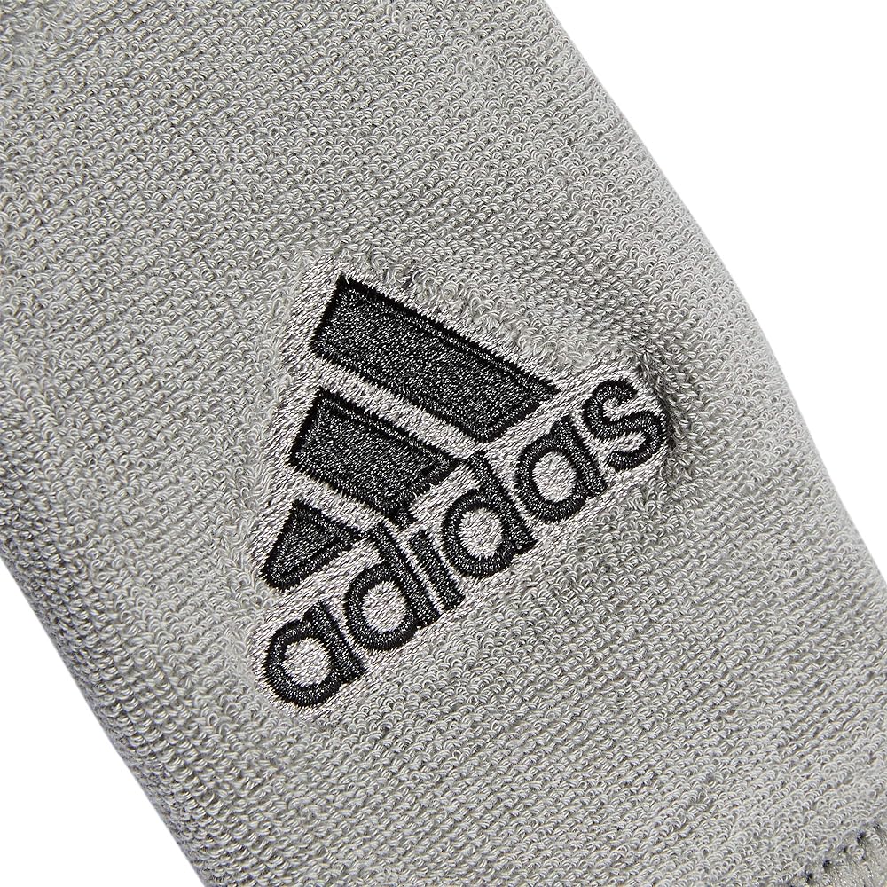 adidas Large Wristband 2 Pieces Black x Gray 5133926