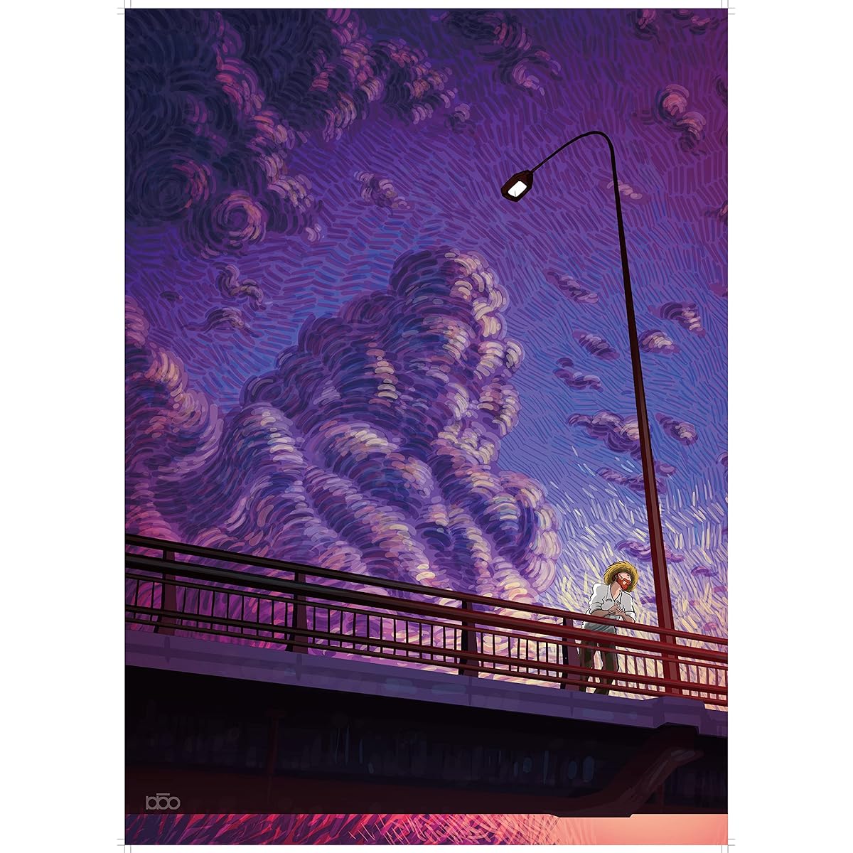 VOX Classic - Van Gogh Style The Bridge 520 Piece Jigsaw Puzzle for Adults and the Whole Family, Dust-Free Matte Finish, Great Gift for Puzzle Lovers