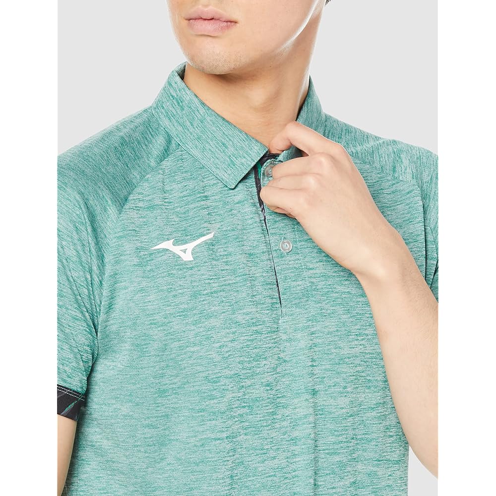 [Mizuno] Table Tennis Wear Game Shirt Polo Collar Sweat Absorbent Quick Drying Dynamotion Fit JTTA Officially Approved 82JA2106