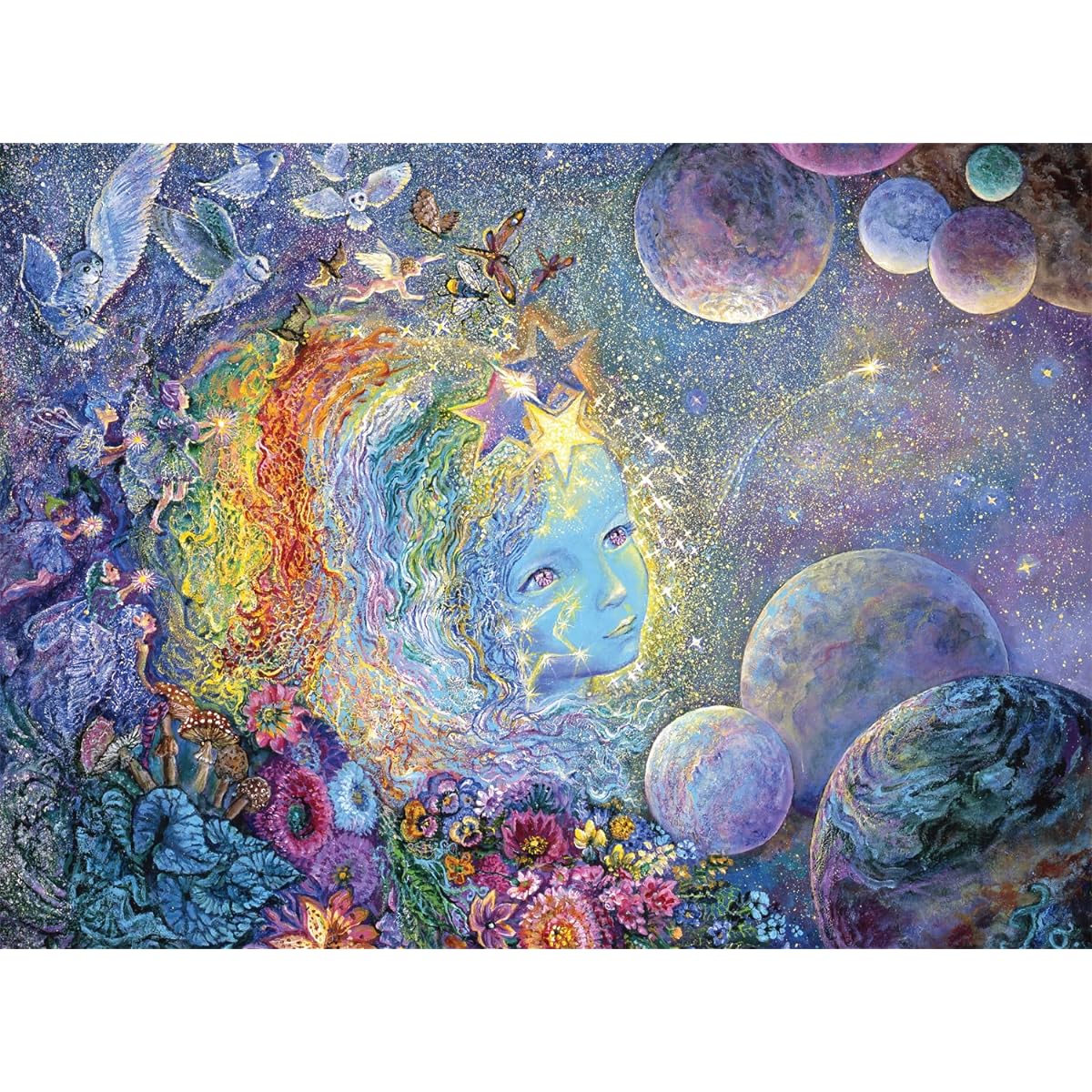 Buffalo Games Josephine Wall Star Child 1000 Piece Jigsaw Puzzle for Adults, Challenging Puzzle, Perfect for Game Night, Finished Size NA