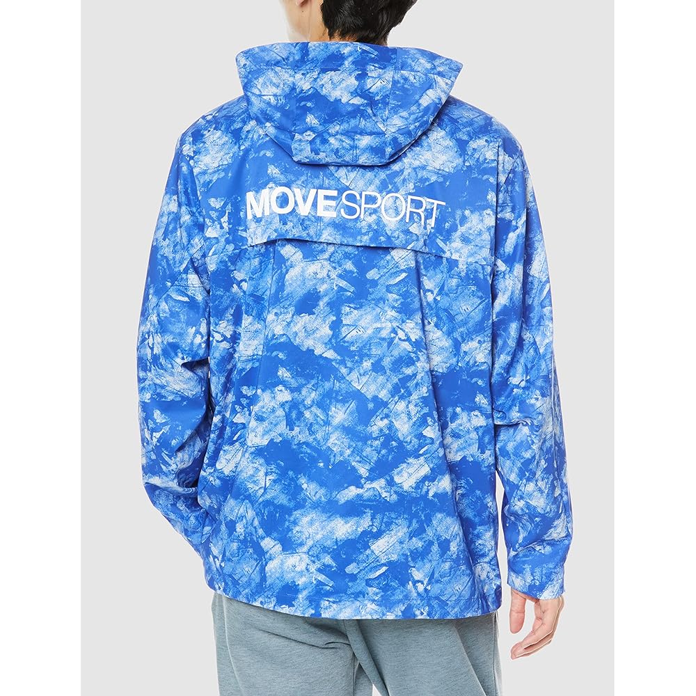 [DESCENTE] MOVESPORT Windbreaker, Water Repellent, Mesh Lining, Sleeve Adjuster, Hood Included, Training, Men's