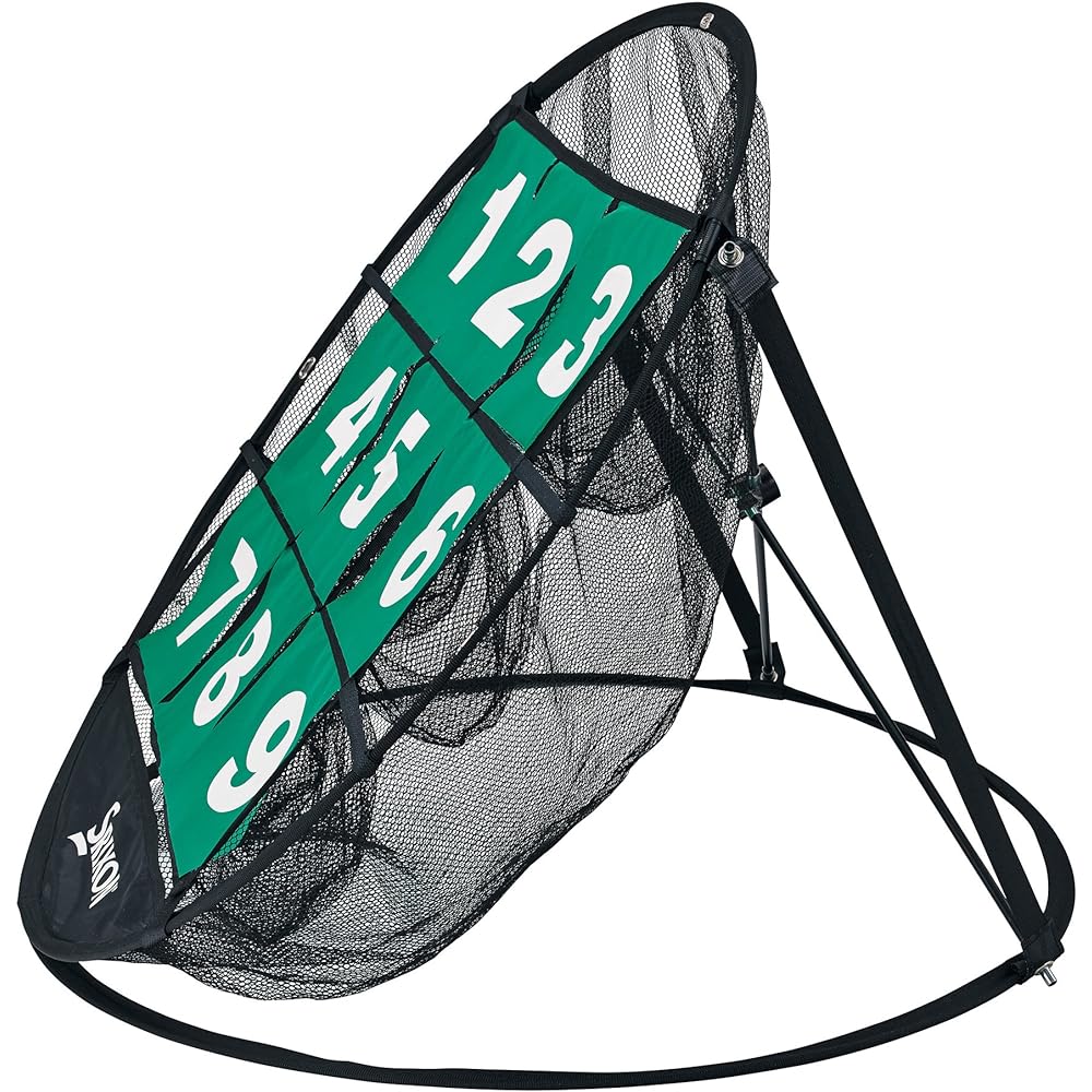 DUNLOP Practice Net SRIXON Chip in Bingo GGF-68108 White Storage Bag: (When used) Diameter 700mm, (When folded and stored) Diameter 370mm