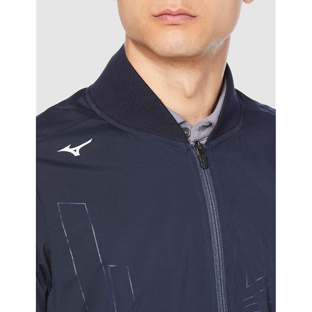 [Mizuno] Golf Wear Water Repellent Print Move Blouson Stretch E2ME1501 Men's