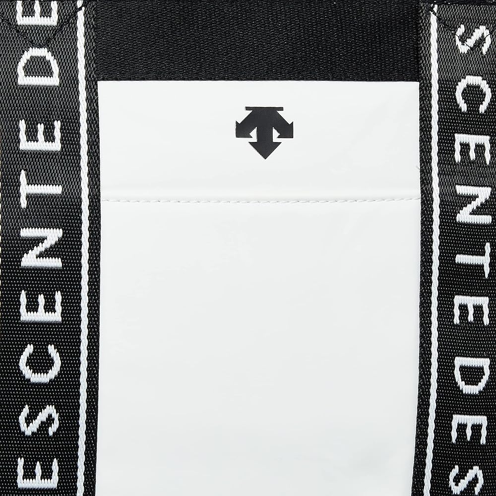 [DESCENTE GOLF] Pouch Round Bag Logo Tape Golf DQCVJA43 WH00 (White)