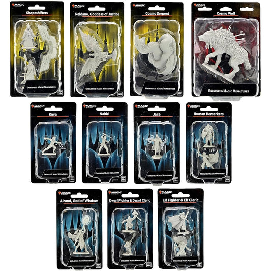 WizKids Magic: The Gathering Unpainted Mini Wave 2 Quick Pick, WZK90299