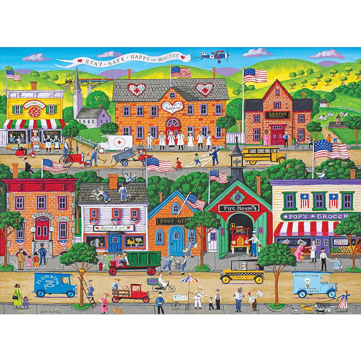 Puzzle Collector 1000 Piece Puzzle - Hometown Hero Joseph Holodook