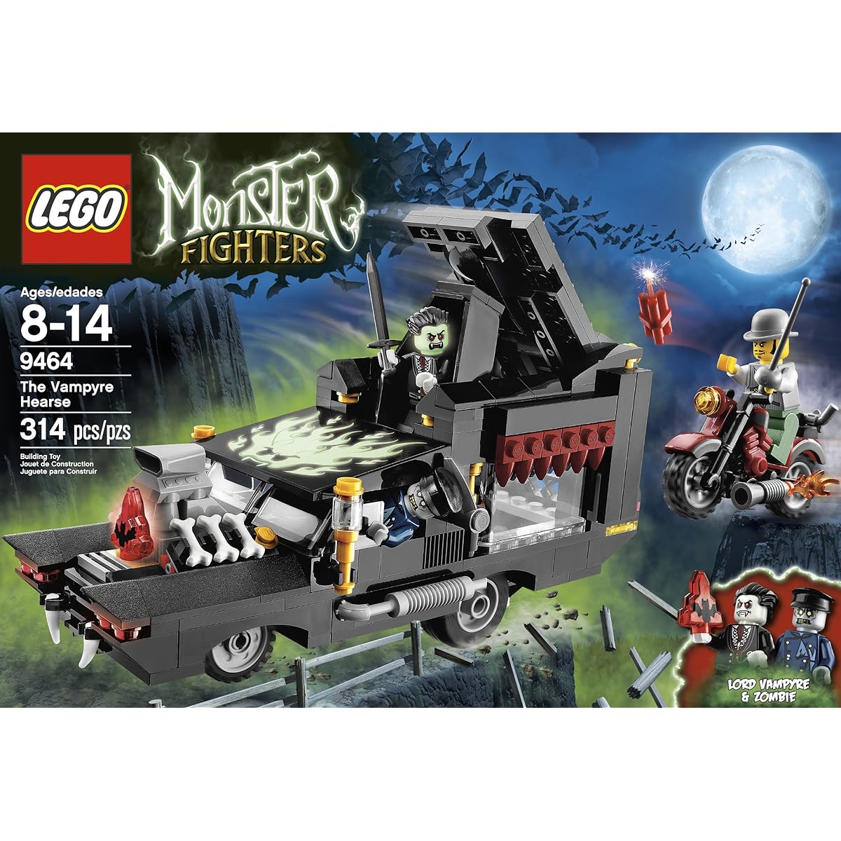 LEGO Monster Fighters The Vampire Hearse 9464 Parallel import goods LEGO Monster Fighters The Vampire Hearse