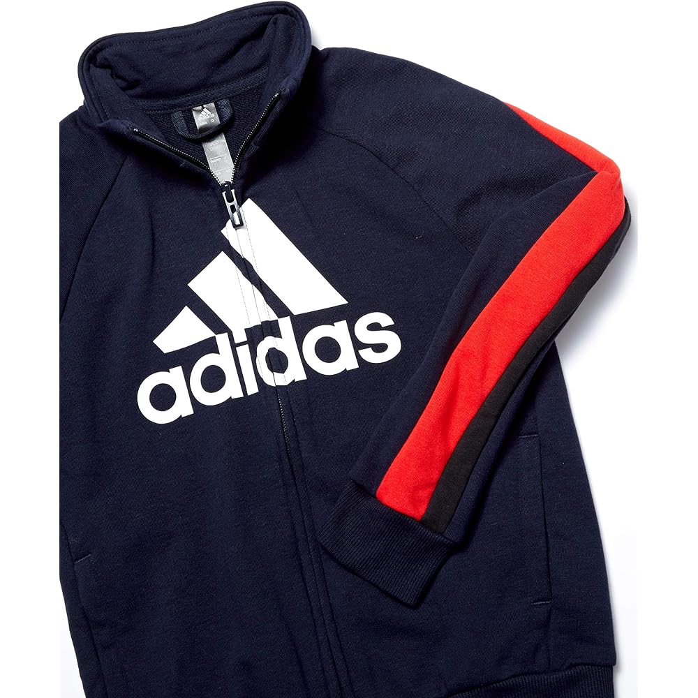 [Adidas] Jersey Top and Bottom Set Kids Badge of Sports COLORBLOCK TRACKSUIT Set