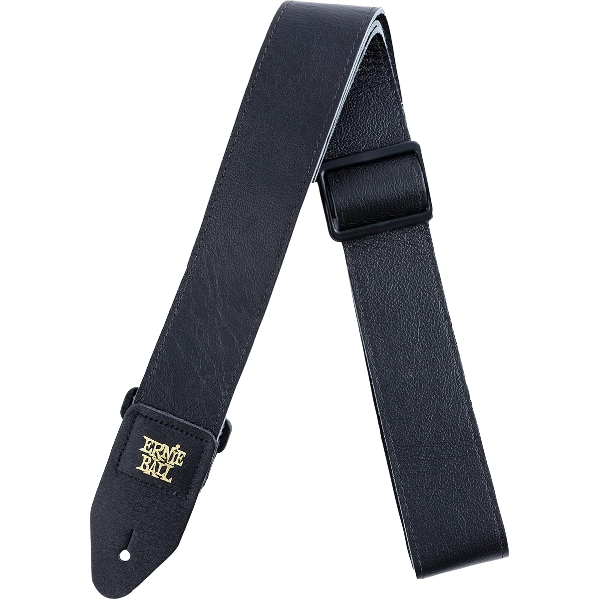 [Genuine] ERNIE BALL 4134 Guitar Strap ITALIAN LEATHER STRAP Italian Leather Strap Black