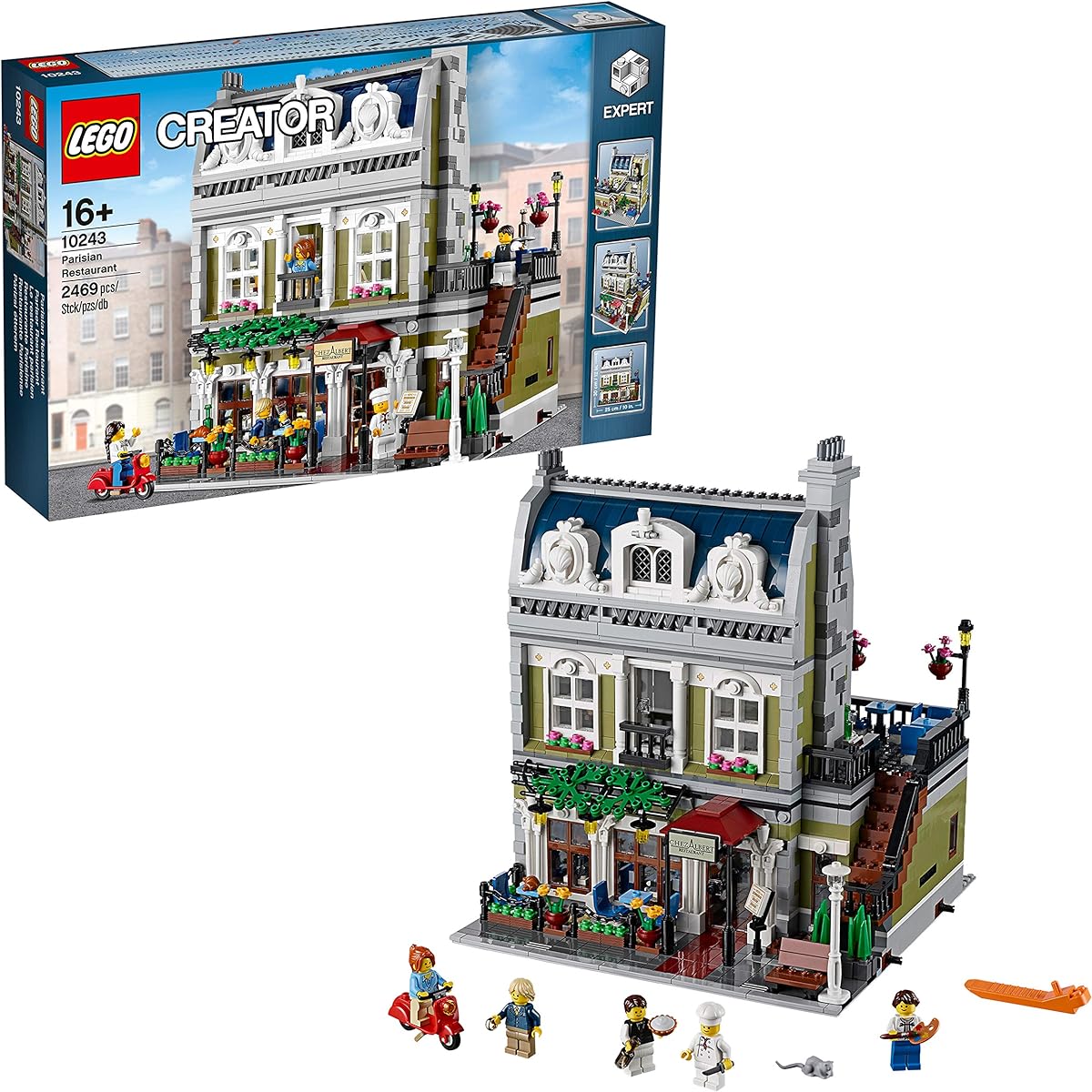 LEGO 10243 Creator Parisian Restaurant Birthday Present