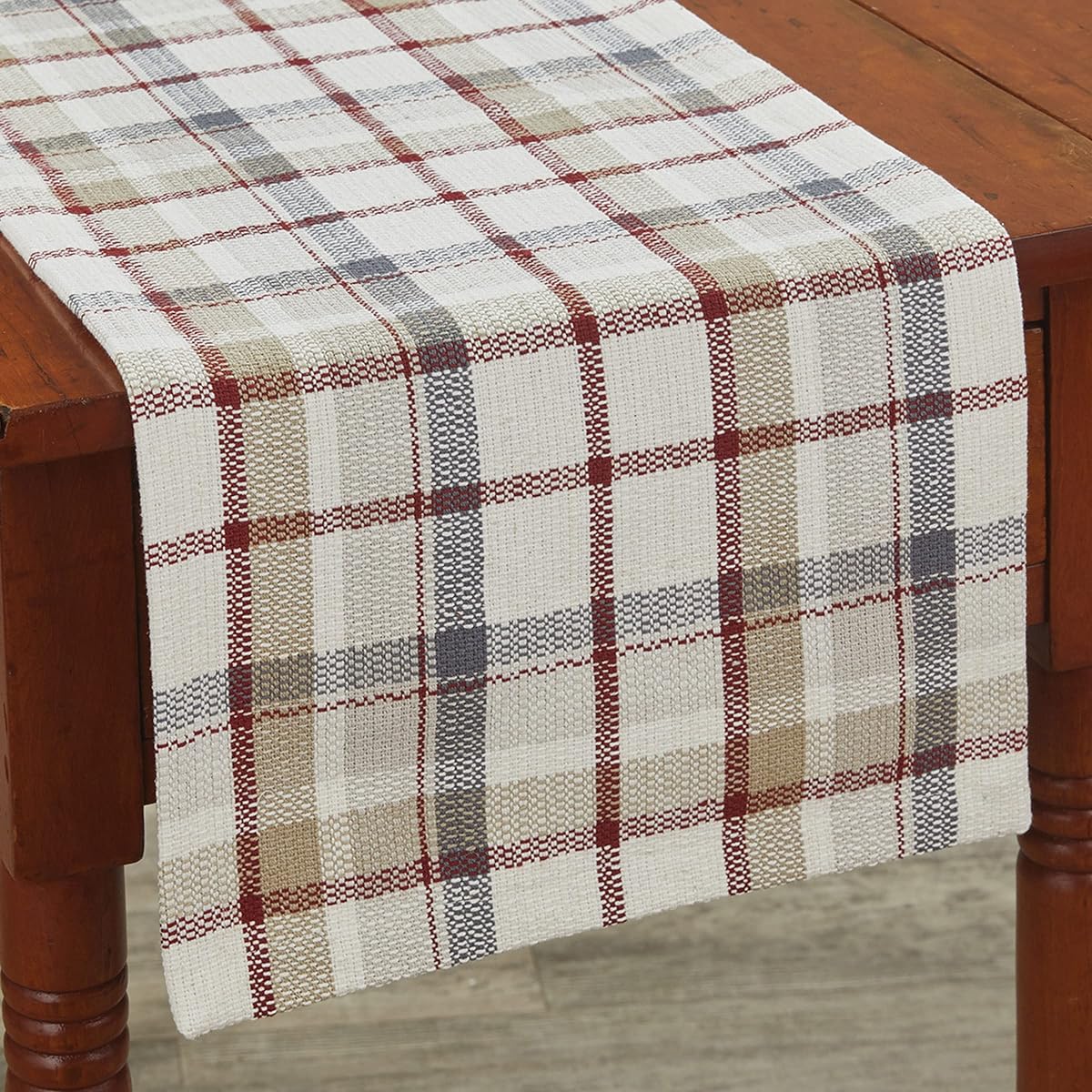 Park Designs Glenwood Table Runner, 36" Long, Off-White