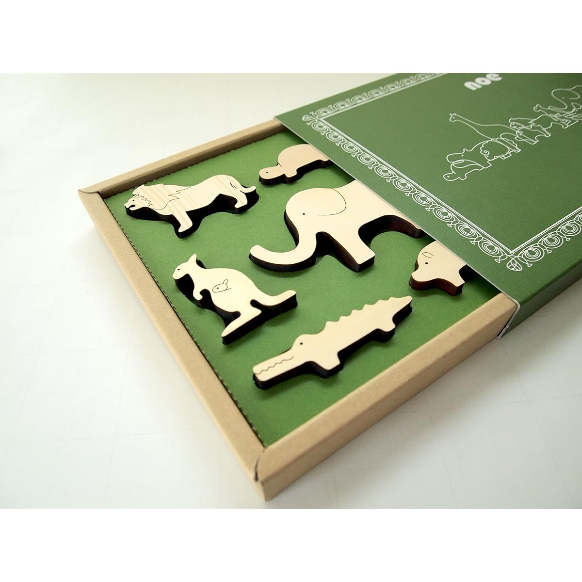 Mastro Geppetto Wooden Toys Wooden Animals NOE