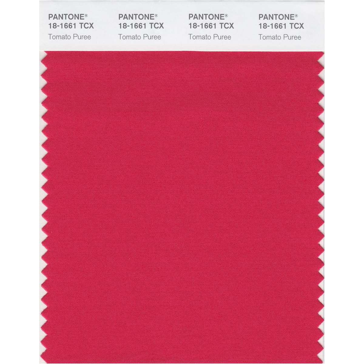 Pantone Color Swatch Smart Card 18-1661X 1