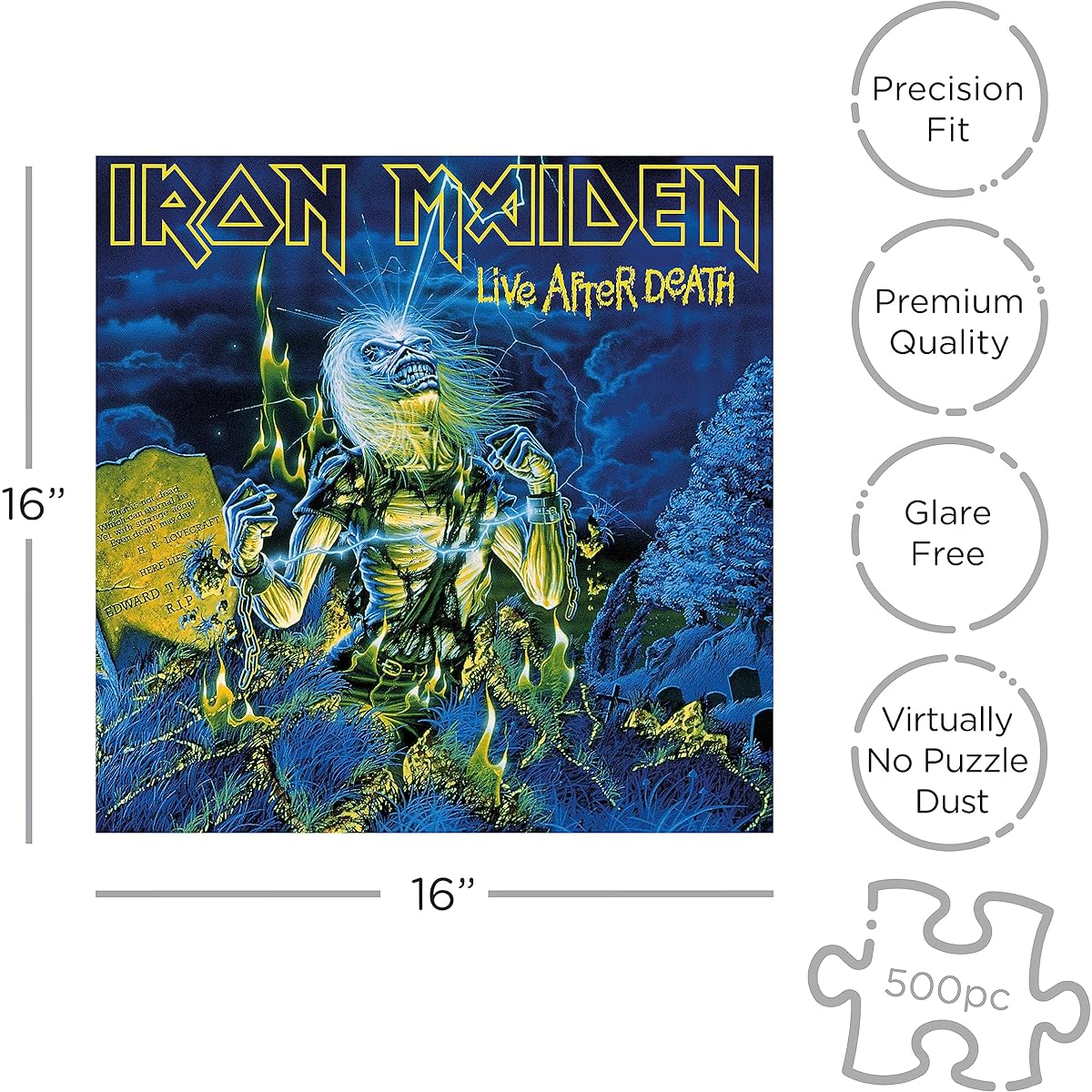 RockSaws Iron Maiden Jigsaw Puzzle (Live After Death)