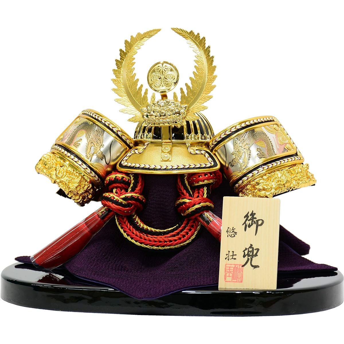 May Dolls Yuso Original Compact Helmet Decoration No. 8 Tokugawa Helmet/Engraving Tokugawa Helmet (Engraving Tokugawa Helmet)