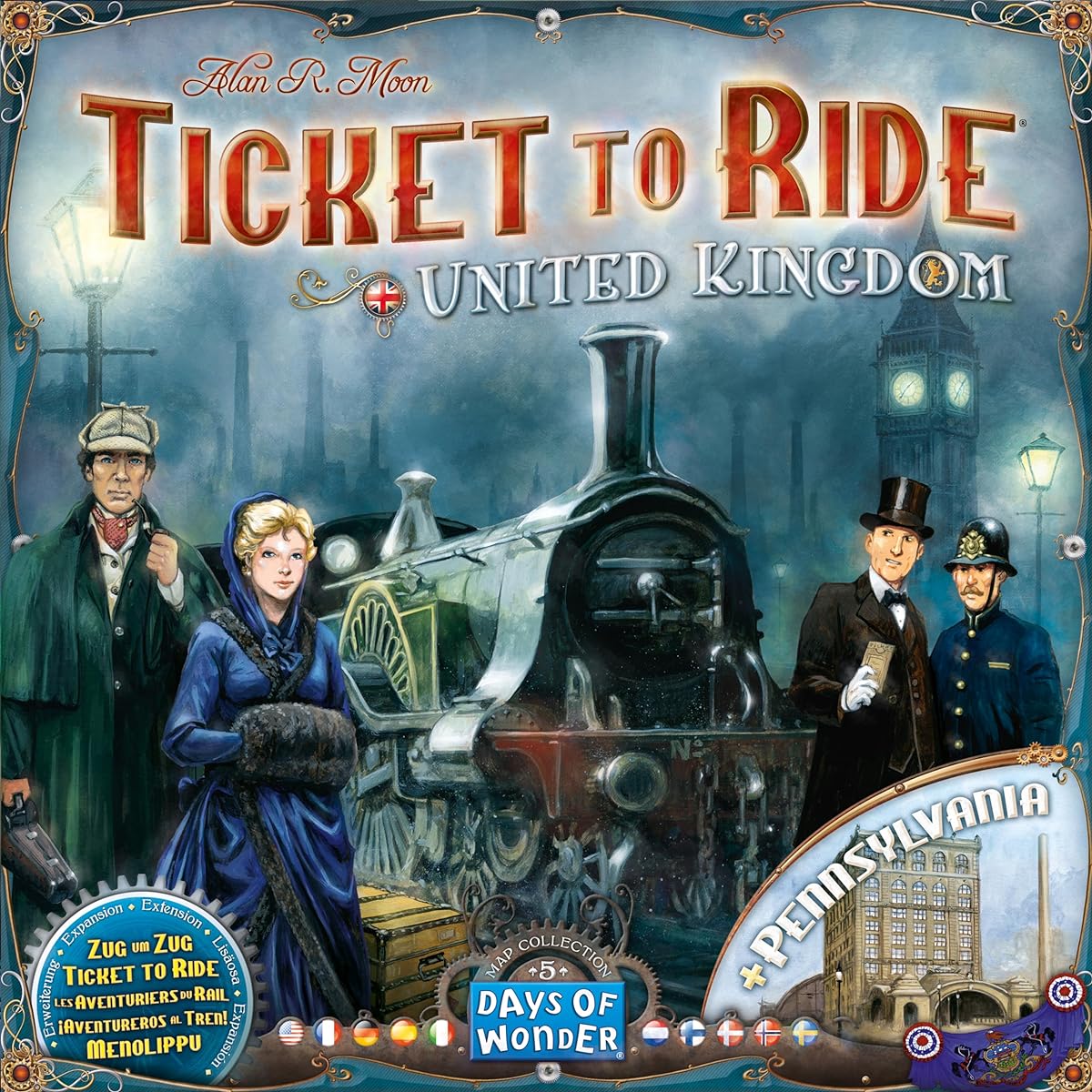 Ticket to Ride United Kingdom [Parallel Import]