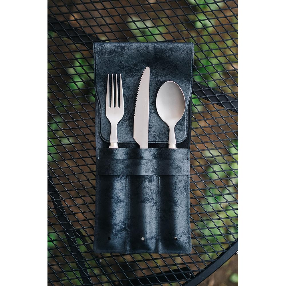 TOKYO CRAFTS Professional Series Cutlery Set, Made in Japan, Rust-resistant, Anodized, Silver