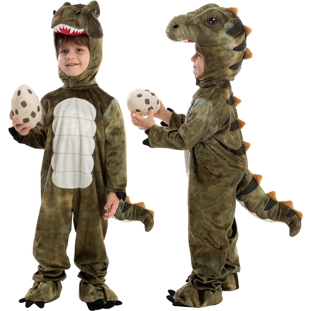 Unisex T-rex Realistic Costume for Kids (3T)