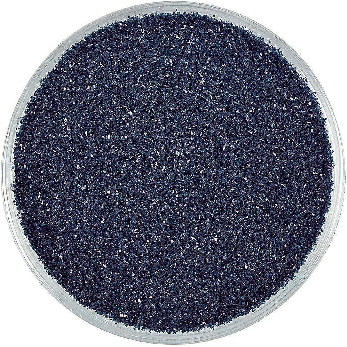 Fun Express Decorative Navy Blue Sand 1 lb. Perfect for Weddings and Crafts