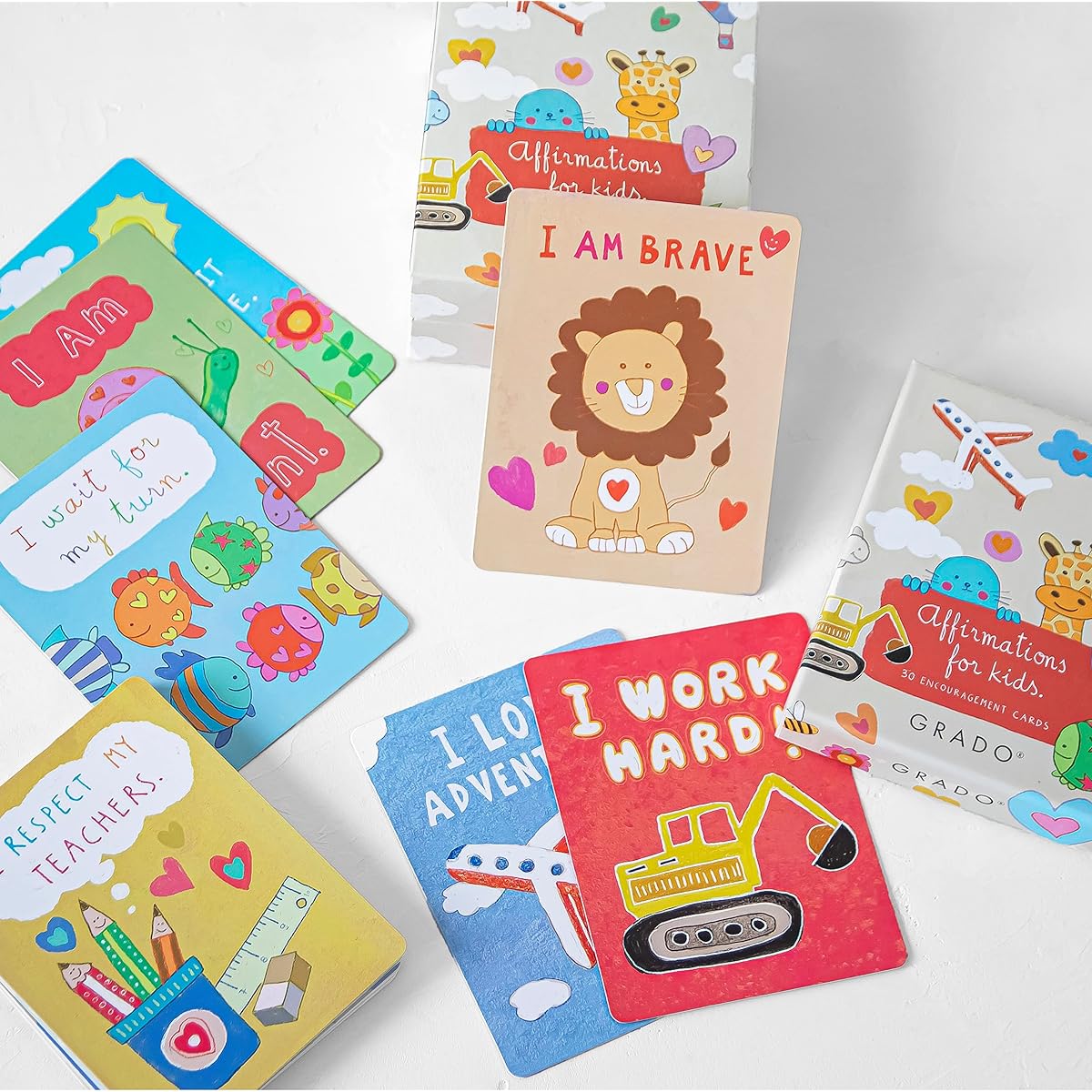 Affirmations for Kids.Encouragement Cards for Kids.Flash Cards for Kids.Mindfulness for Kids
