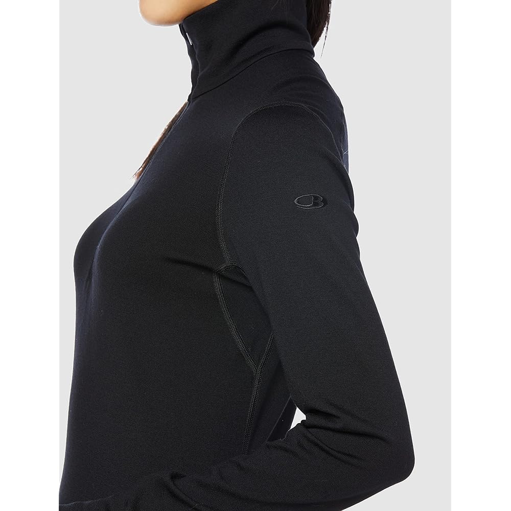 [Ice Breaker] Long Sleeve Cut and Sew Women's 260 Tech Long Sleeve Half Zip IXW26222 Merino Wool Humidity Control Temperature Controlling Deodorizing Effect