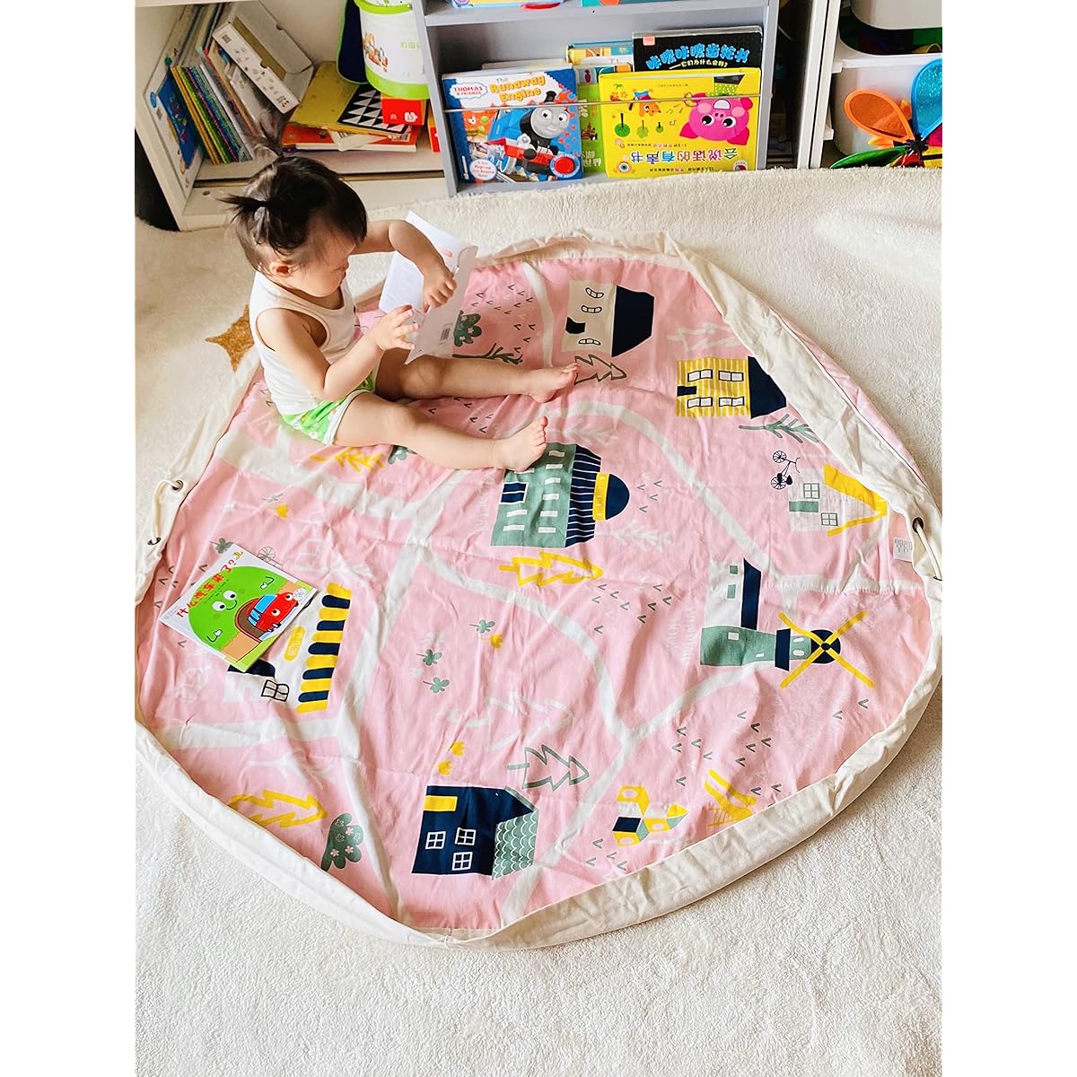 PLAYPOUCH Play Mat Raindrop Village 156401