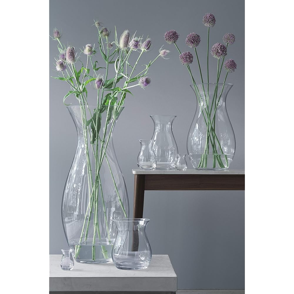 LSA Flower Base Clear W35xD35xH80cm LSA LFW36, G1546-80-301