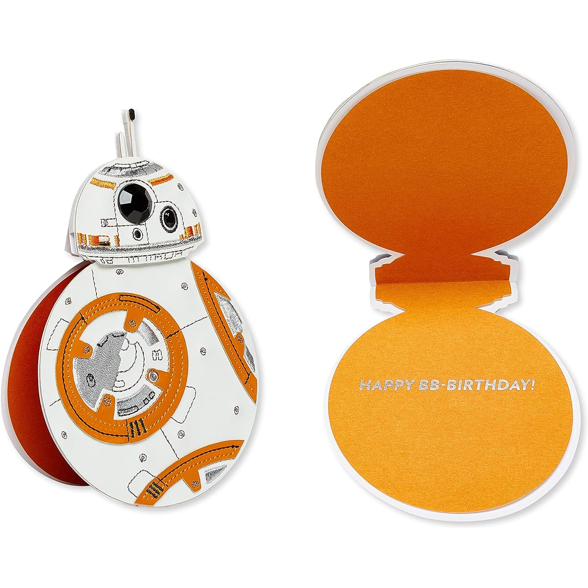 Papyrus Star Wars Birthday Card Assortment, BB-8 and Yoda (3 cards), 1 card (6528795)