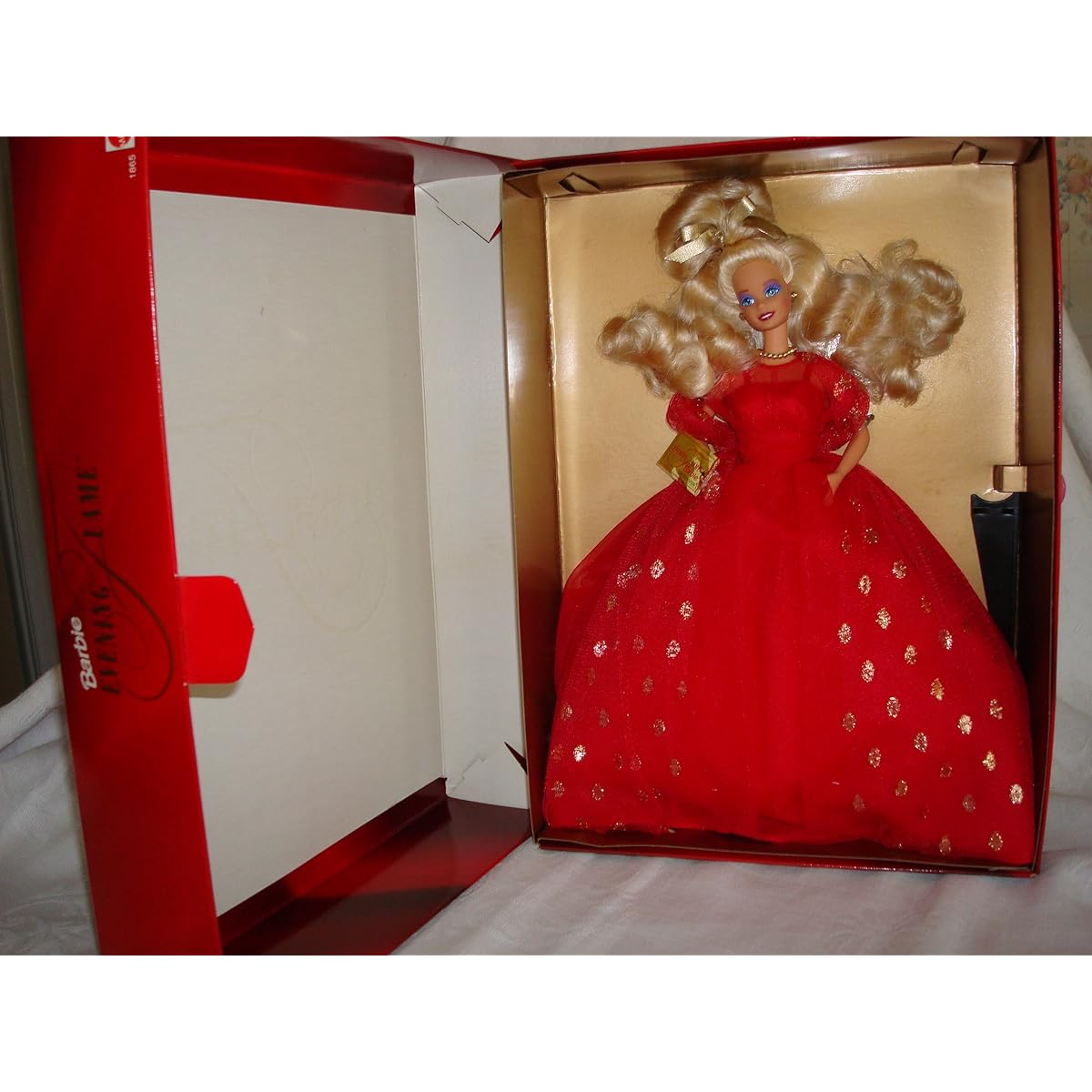 BARBIE EVENING FLAME DOLL, 1991, CERTIFICATE NO. 032195
