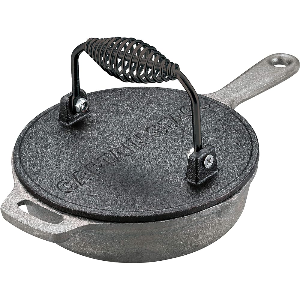 CAPTAIN STAG Outdoor Camping Equipment BBQ Grill Meat Press UG-3285