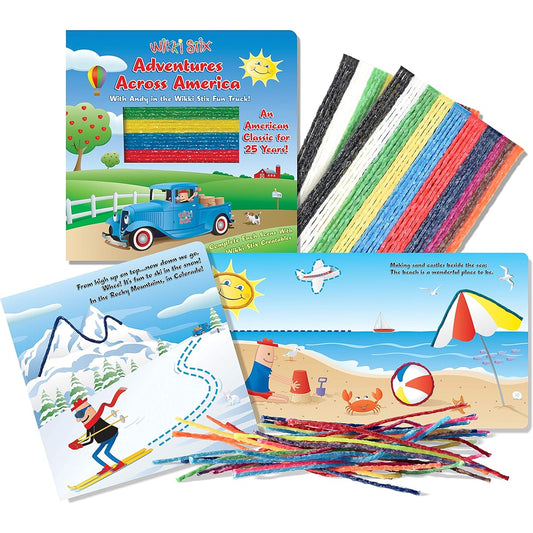 Wikki Stix Adventures Across America with Andy in The Wikki Stix Fun Truck! Playset