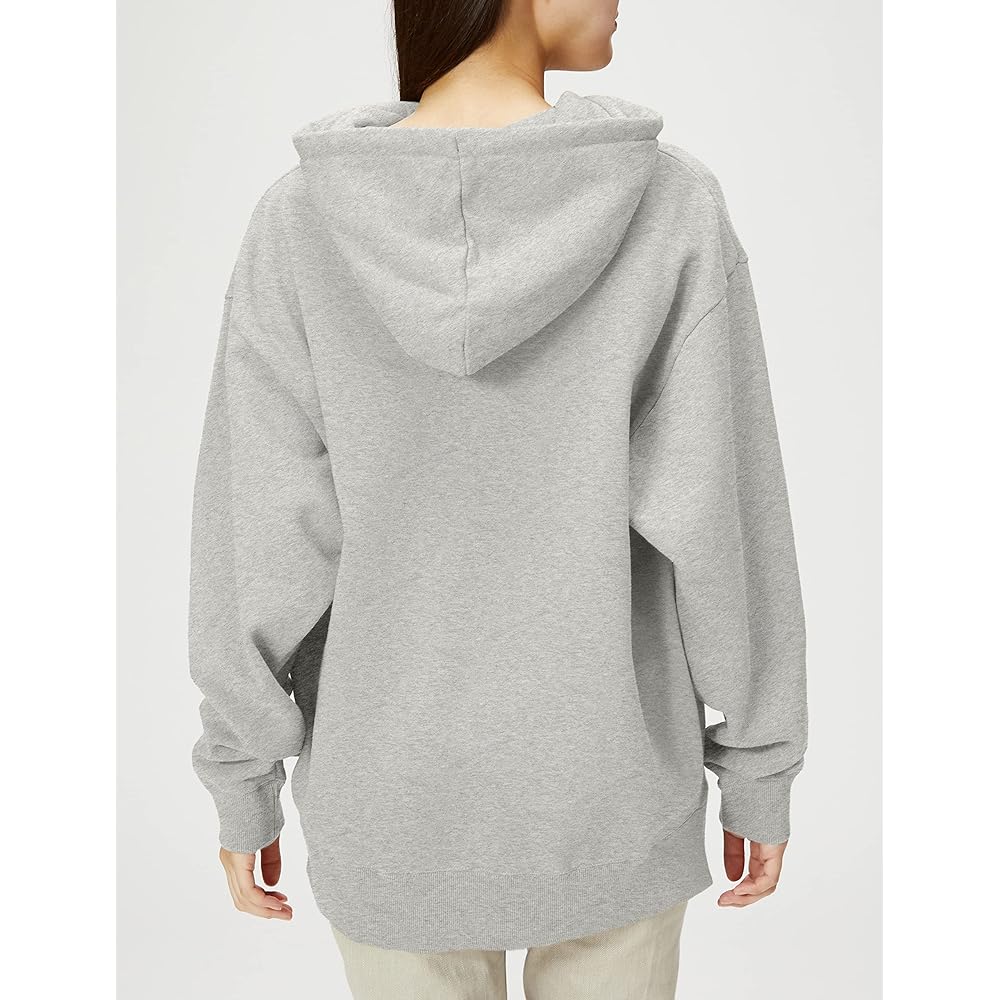 [X Girl] Hooded Sweatshirt SATIN PATCH SWEAT HOODIE Women's