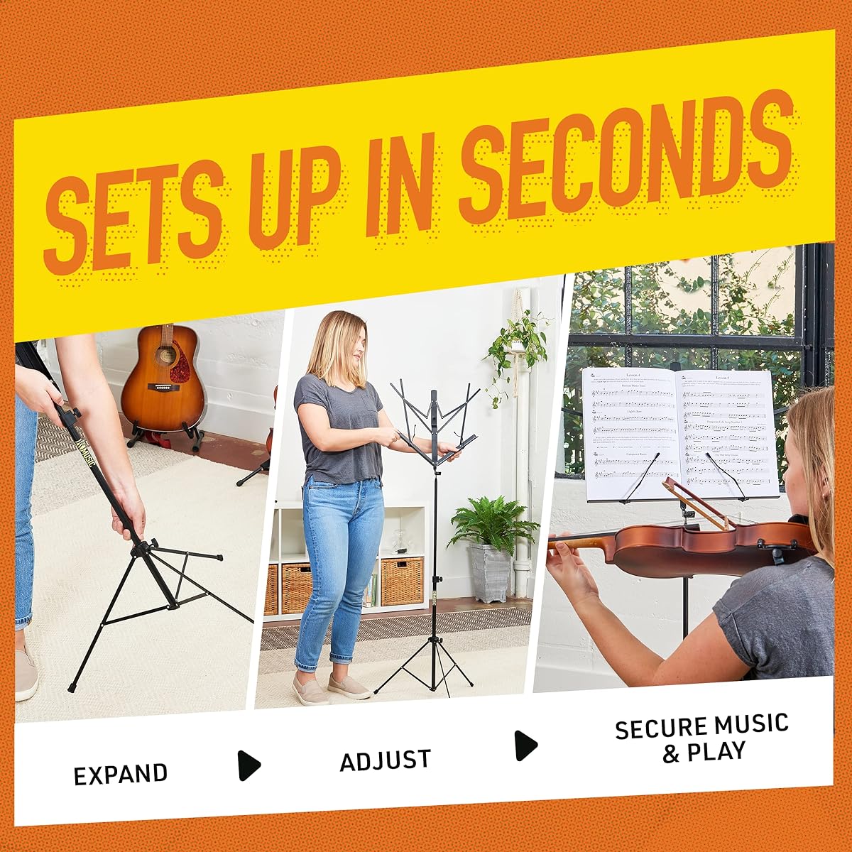 Music stand model BS08