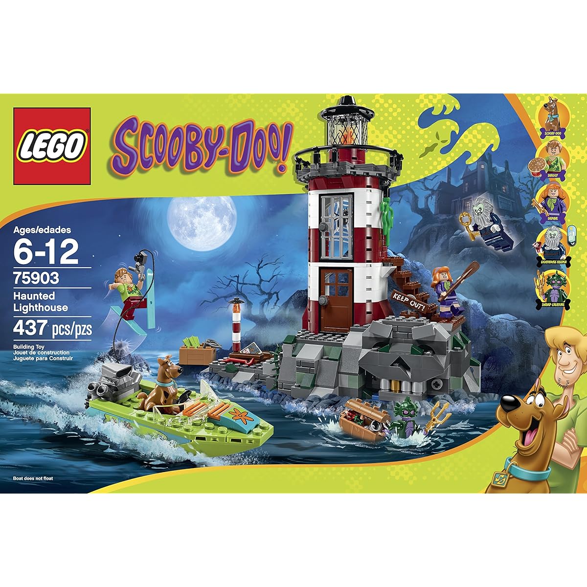 LEGO Scooby-Doo 75903 Haunted Lighthouse Building Kit [Parallel Import]