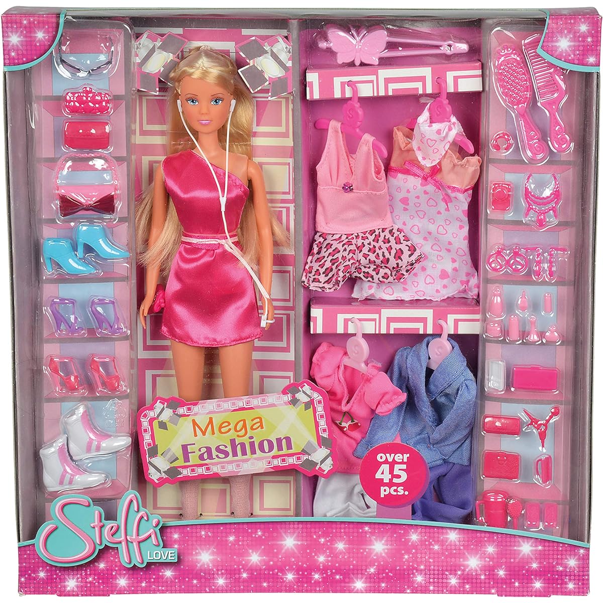 Simba Toys – Steffi Love Mega Fashion Playset, Multicolor