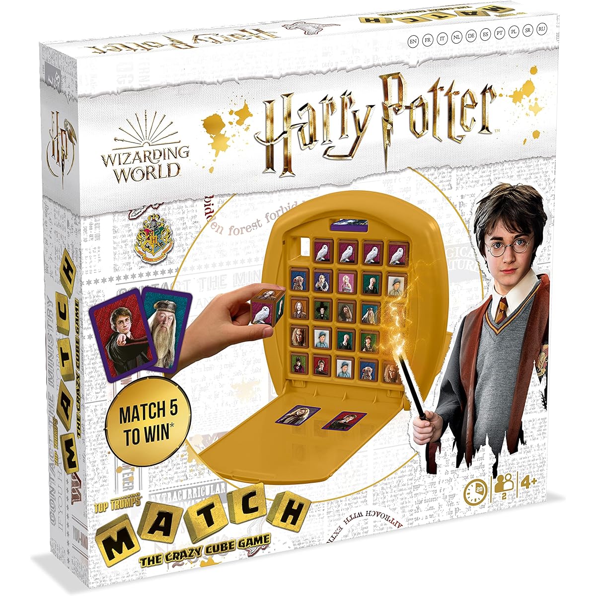 Harry Potter Top Trumps Match Cube Game