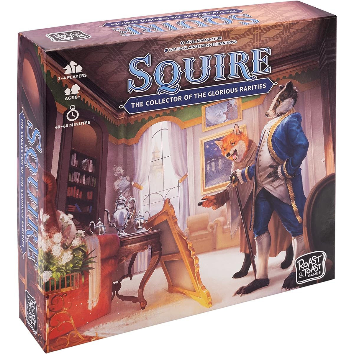 Squire | Family Board Game | Board Game for Adults and Families | Adventure Board Game | For ages 7 and up | For 2-4 players | Average play time 40 minutes