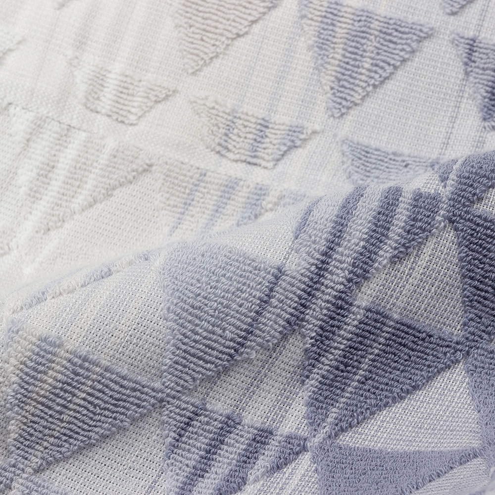 nishikawa [Nishikawa] Towel blanket (Air Breeze blanket (R)), single, does not cling to the skin, has a three-dimensional feel, allows the wind to escape, 100% cotton, made in Japan, gray RR00100027GR