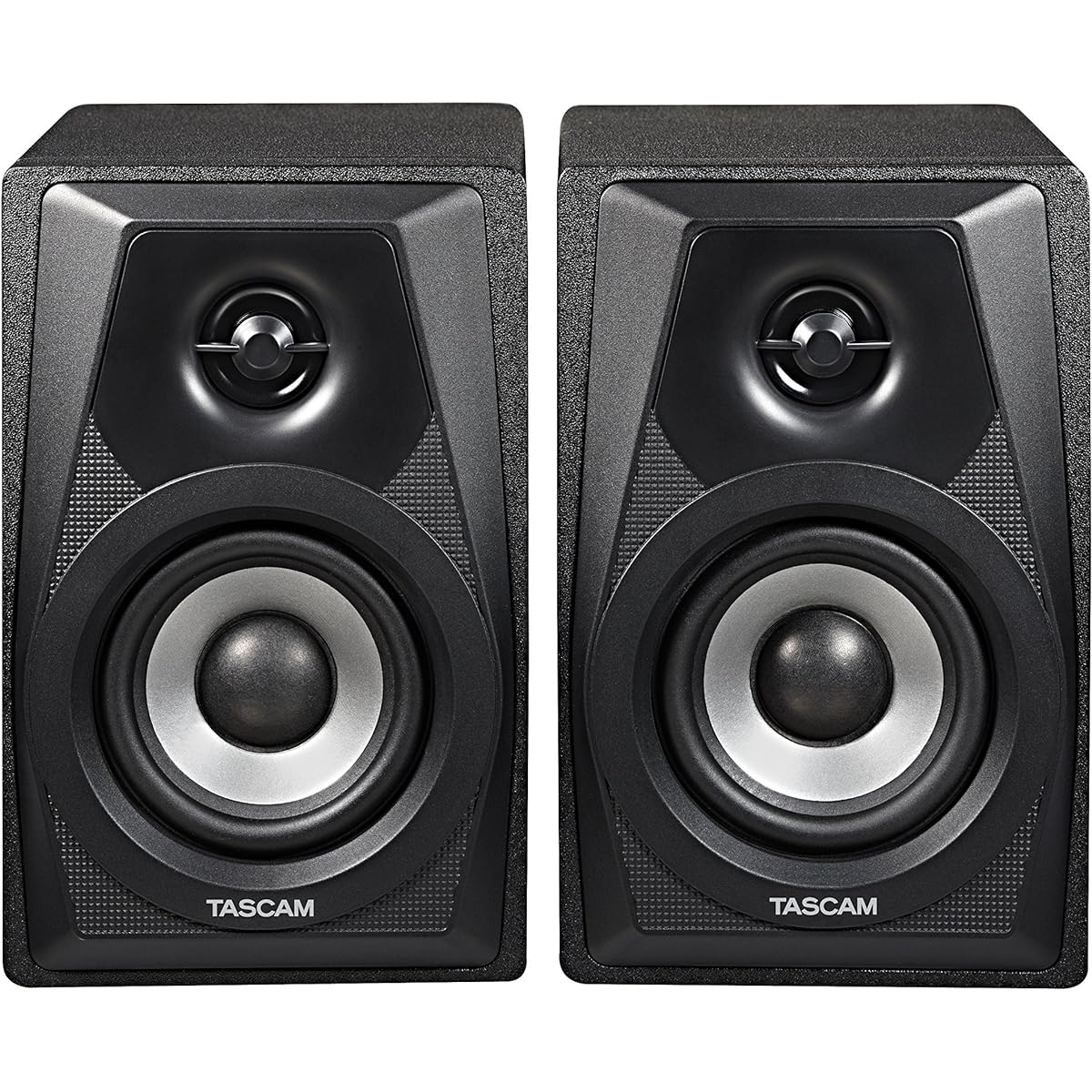 TASCAM VL-S3 2-way powered monitor speaker 3 inch pair with built-in amplifier, bass reflex, PC speaker, desktop, compact, music production, DTM