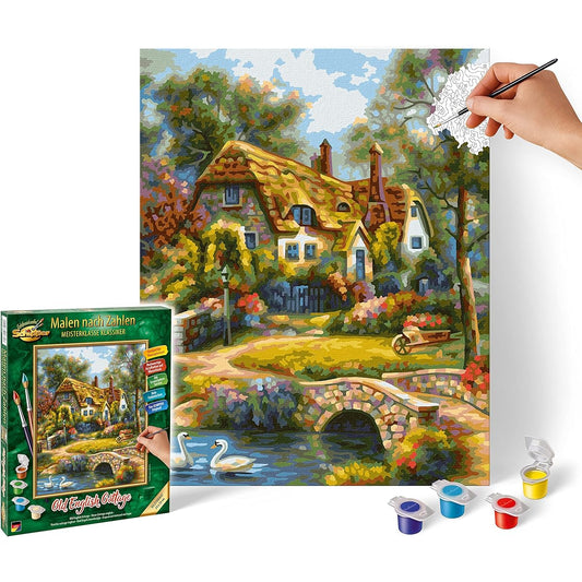 Schipper Paint by Numbers - Old English Cottage