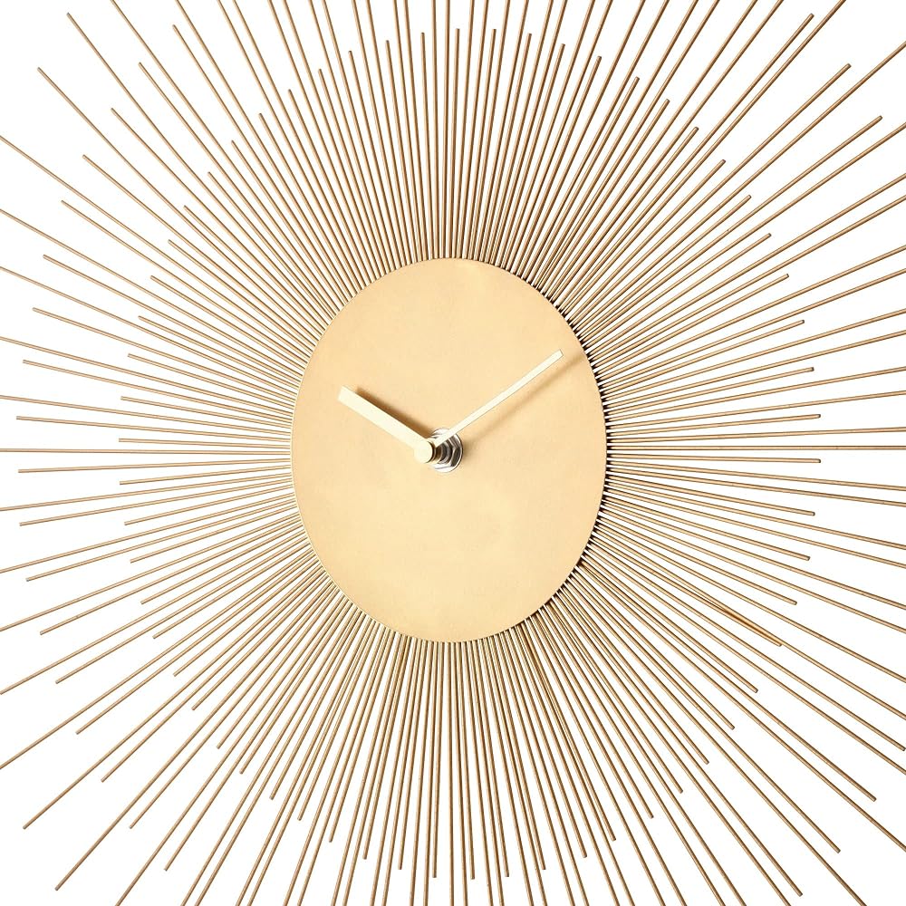 Francfranc Sonne Wall Clock Gold Wall Clock Interior